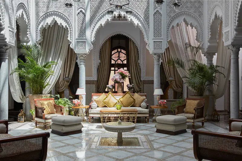 This prestigious abode thrives on of the famous guests it accommodates. Photo courtesy royalmansour.com