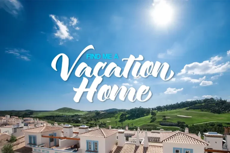 Branding logo for Find Me a Vacation Home on AWE