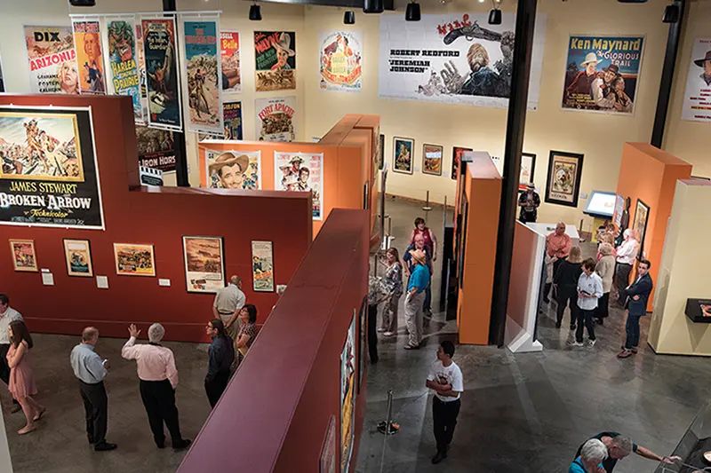 People walk through Scottsdale's Museum of the West. Photo courtesy scottsdaleartsdistrict.com