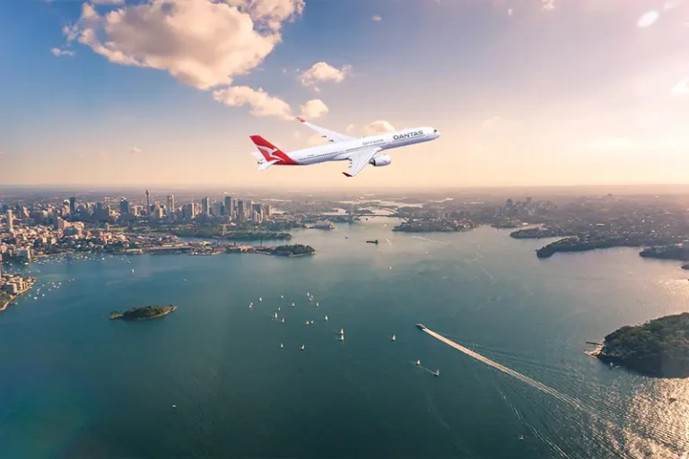 A rendering of Qantas' new A350. Photo: Qantas