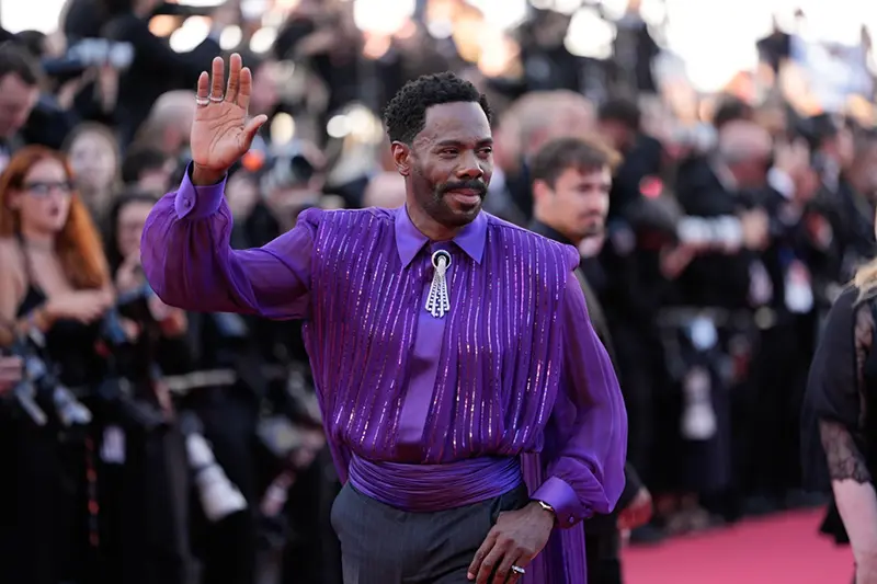 Colman Domingo poses for photographers upon arrival at the premiere of the film ‘Garance’ at the 79th international film festival, Cannes, southern France, Sunday, May 17, 2026. (AP Photo/John Locher)
