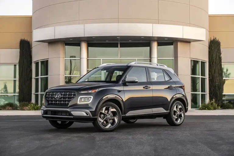 This photo provided by Hyundai shows the 2026 Venue. A subcompact SUV, the Venue is a bit of a “no-frills” vehicle, but it’s affordable and works well for daily transportation. (Courtesy of Hyundai Motor America via AP)