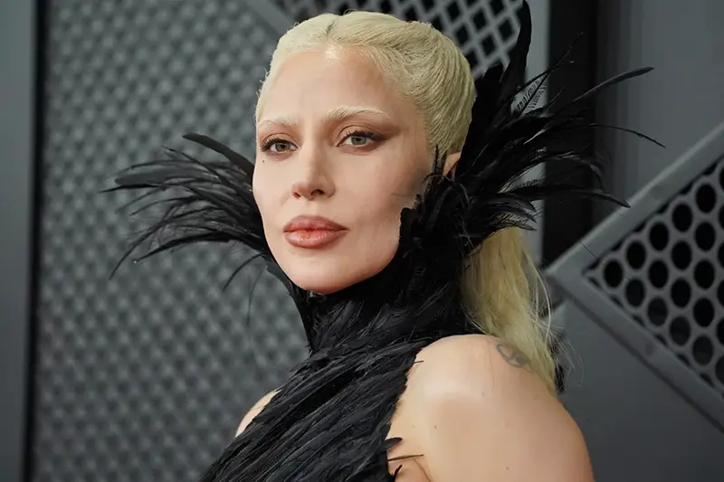 Lady Gaga arrives at the 68th annual Grammy Awards on Sunday, Feb. 1, 2026, in Los Angeles. (Photo by Jordan Strauss/Invision/AP, File)
