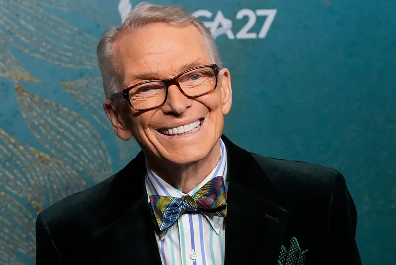 Bob Mackie appers at the 27th Costume Designers Guild Awards in Los Angeles on Feb. 6, 2025. (AP Photo/Chris Pizzello, File)